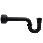 Westbrass A400-1-62 1-1/2" Od 17 Gauge P-trap With High Box Flange, Matte Black. Fixed Price $46.87.