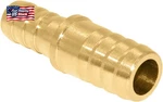 Beduan Brass Hose Barb Reducer, 1/2" To 3/8" Id, Reducing Brabed. Fixed Price $11.48.