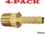 4-pack! 5/16" Barb X 3/8 Npt Male Brass Hose Fitting, Fm-65 Interstate Fm65. Fixed Price $24.99.