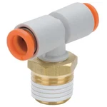 Smc Kq2t13-35as Push-fit Tee Fitting, Push-to-connect X Npt,. Fixed Price $6.19.