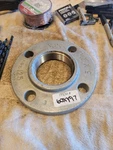 Anvil 0309003200 Flange,threaded, Cast Iron,3" Pipe Size 60xy97. Fixed Price $99.99.