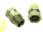 2 Pieces! Parker 0107-12-12 Straight Pipe Swivel 3/4 Nptf Male X Npsm. Fixed Price $19.99.