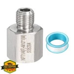 Patikil 1/4" Npt Female To M10x1 Male Stainless Steel Pipe Adapter. Fixed Price $20.00.