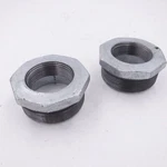 Lot Of 2 Smith-cooper 3" X 2" Bushings Galvanized Malleable Iron 34hb1030020c. Fixed Price $29.99.