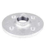 Stz Industries 1/2 In. Fip Each Galvanized Malleable Iron Floor Flange. Fixed Price $11.95.