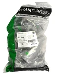 Titan Press Carbon Steel Fittings Mpff0100 1" X 45 Elbow 5 Piece. Fixed Price $74.99.