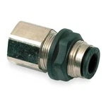 Legris 3036 56 11 Push-fit Fitting, 1/4 In Tube Size, Brass, Silver, 10 Pk. Fixed Price $76.69.