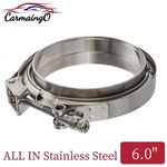 6'' Quick Release V-band Clamp Stainless Steel Male Female Flange For Turbo Pipe. Fixed Price $42.99.