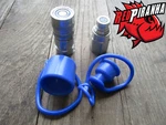 1/4" Npt Flat Face Hydraulic Quick Coupler Coupling Set Bobcat Skid Steer Hydro. Fixed Price $34.00.