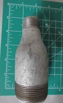 Wm 1-1/2" X 3/4" Galvanized Tbe Mnpt Schedule 80 (xs) Concentric Swage Nipple. Fixed Price $19.95.
