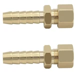 Ysil 2pcs Compression Fitting 3/8" Tube Od To X Barb,. Fixed Price $24.64.