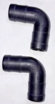Lot Of 2 Hbel100-90 Banjo 1" 90-degree Poly Hose Barb Elbow For Sprayers. Fixed Price $4.95.