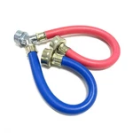 Hot Cold Washer Hose Rubber Y Mixer Plumbing Connector Burst Red And Blue. Fixed Price $14.52.