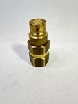 Faster Brass Male 1/2 Body X 3/4 Female Npt Flat Face Hydraulic Quick Coupling. Fixed Price $31.50.