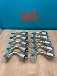 10 Parker Style 13943-8-6 Hydraulic Hose Crimp Fitting 3/8 X 1/2 Fjic 90. Fixed Price $71.45.