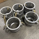 2.5 Inch Pt Coupling Cam & Groove Aluminum Coupler Sta-lok Ii Arms 250# Lot Of 5. Fixed Price $75.00.