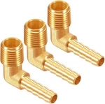 Uenede 3pcs Brass 3/8"npt Male To 5/16" Barb 90 Degrees Elbow Thread Pipe Hos.... Fixed Price $19.56.