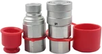 Lx-ff-04 1/2" Skid Steer Bobcat Flat Face Hydraulic Quick Disconnect Coupling Np. Fixed Price $52.60.