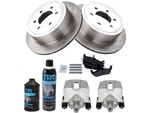 For 2006-2008 Lincoln Mark Lt Brake Pad Rotor And Caliper Set Rear 66649qqbs. Fixed Price $252.59.