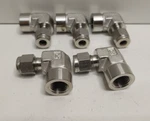 Lot Of 5 New Old Stock! Dk-lok 1/4" Tube Od X 1/2" Fnpt Ss Elbows Dlf4-8n-s. Fixed Price $49.95.