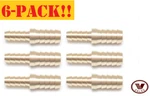 6-pack! 3/8"x1/4" Brass Barb Hose Splicer Mender Straight Fitting 129-6-4 New!. Fixed Price $52.04.