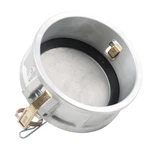 4" Camlock Dust Cap Aluminum Female Type Dc Coupling W/ Brass Handles. Fixed Price $17.90.