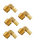 (pack Of 5) Efield Pex 1/2"x 1/2" Male Threaded 1/2"(pack 5), Copper. Fixed Price $30.99.