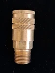 (lot Of 7 Pc) B22e Parker Pneumatic Quick Coupler 3/8"-18 Npt. Fixed Price $49.00.