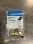Sharkbite U016lf 3/4" In. X In Push-to-connect Brass Coupling Push Fit .. Fixed Price $12.95.