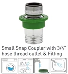 Neoperl Quick Connect Small Diameter Coupler And Fitting Kit Snap Fit. Fixed Price $17.99.