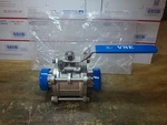 Vne Eg90cc-62.5 2-1/2" Clamp Stainless Steel Sanitary Ball Valve..new..see Pics. Fixed Price $248.75.