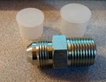 Brennan Industries Fs2404-08-08 Hydraulic Adapter 1/2" Tube X Male Steel. Fixed Price $4.31.