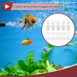 Plastic Hose Barb Fitting 7/16" G3/8 Npt Male Adapter Pp Clear 1 Set. Fixed Price $9.23.