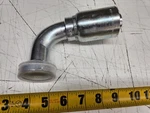 Parker 11977-16-16 1" 90 Elbow Hydraulic Hose Fitting Crimp Style Steel New. Fixed Price $79.98.