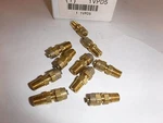 10pk Parker Brass Compression X Mnpt Male Connector, 1/8" Tube Size (e20t). Fixed Price $20.00.