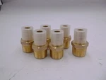 6 Pack Efield Pex Expansion Brass Adapters F1960 1/2" X Mnpt. Fixed Price $24.73.