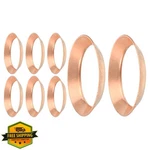 Uxcell 8pc Copper Flare Gasket 3/4" Tube 45 Degree Fitting. Fixed Price $20.00.