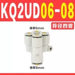 10pcs New Smc Y-type Five-way Connector Kq2ud06-08a #xx. Fixed Price $32.55.
