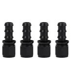 Lokocar 8an Push Lock Hose Fitting Straight Fits Id 1/2" Rubber Fuel Line 4pcs. Fixed Price $17.99.