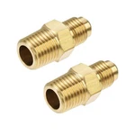 Uxcell Brass Pipe Fitting, 1/4 Sae Flare To 1/4npt Male Thread, Tubing.... Fixed Price $30.99.