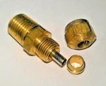 Qty-10 68nta-4-4 Nylon Air Brake Tube Fitting, Male Connector 1/4" Parker 10 Pc. Fixed Price $22.45.