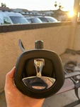 Eberhard J203 3 Point Die Cast Black Chrome Cylinder Lock With Keys. Fixed Price $50.00.