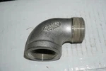 Camco 20210 1-1/4" Street Elbow 90 , Threaded 150#, 316ss, Free Shipping. Fixed Price $80.10.
