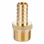 U.s. Solid 1pc Brass Pipe Fitting Adapter Coupler, 1/2" Hose Barb X Mnpt. Fixed Price $7.79.