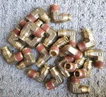 21 Parker Vs169ptcns-4-4 Brass Dot 1/4 Push-to-connect Fitting, Silver. Fixed Price $199.99.