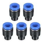 5pcs 1/4" Tube Od Push-to-connect Fittings Plugs Pneumatic Cap Plug Fitting. Fixed Price $12.00.