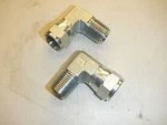 Ty 2 New Eaton Aeroquip 411-4s Reusable Hydraulic Fitting #14 Jic To 90 1/2" Npt. Fixed Price $9.90.
