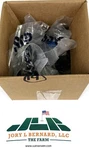 Ssp, Issd4mc4, Sst, Lot Of 19, 1/4"x 3/8" Mnpt, Straight Tube Fitting Sealed Nos. Fixed Price $105.00.