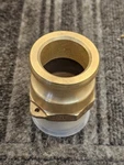 (qty 5)dixon 150-f-br: 1-1/2 Inch Cam & Groove Type F Adapter X Male Npt - Brass. Fixed Price $82.53.