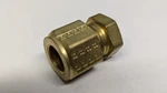 New Parker Brass 1/2" Cpi Cap Fitting, 8-pnbz-b. Fixed Price $15.99.